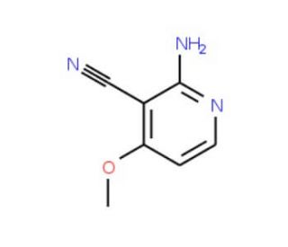 2-Amino-4-methoxynicotinonitrile (CAS 98651-70-8) - chemical structure image