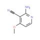 2-Amino-4-methoxynicotinonitrile (CAS 98651-70-8) - chemical structure image