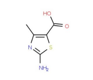2-Amino-4-methyl-1,3-thiazole-5-carboxylic acid (CAS 67899-00-7) - chemical structure image