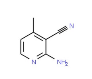 2-Amino-4-methyl-nicotinonitrile (CAS 71493-76-0) - chemical structure image