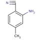 2-Amino-4-methylbenzonitrile (CAS 26830-96-6) - chemical structure image