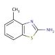 2-Amino-4-methylbenzothiazole (CAS 1477-42-5) - chemical structure image