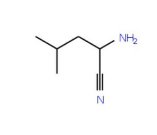2-amino-4-methylpentanenitrile (CAS 65451-12-9) - chemical structure image