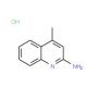2-Amino-4-methylquinoline hydrochloride (CAS 1171502-08-1) - chemical structure image