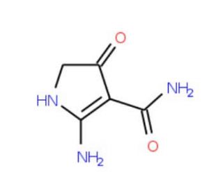 2-amino-4-oxo-4,5-dihydro-1H-pyrrole-3-carboxamide - chemical structure image