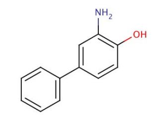 2-Amino-4-phenylphenol (CAS 1134-36-7) - chemical structure image