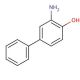 2-Amino-4-phenylphenol (CAS 1134-36-7) - chemical structure image