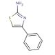 2-Amino-4-phenylthiazole 的分子结构, CAS编号: 2010-06-2 2-Amino-4-phenylthiazole (CAS 2010-06-2) - chemical structure image