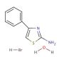 2-Amino-4-phenylthiazole hydrobromide monohydrate (CAS 52253-69-7) - chemical structure image