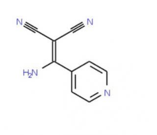 2-[Amino(4-pyridinyl)methylene]malononitrile - chemical structure image
