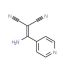2-[Amino(4-pyridinyl)methylene]malononitrile - chemical structure image