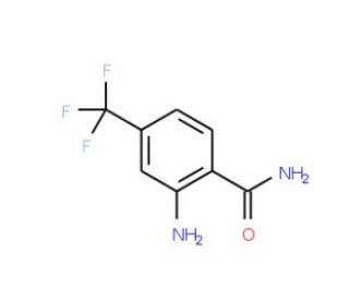 2-Amino-4-(trifluoromethyl)benzamide (CAS 713-41-7) - chemical structure image