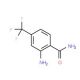 2-Amino-4-(trifluoromethyl)benzamide (CAS 713-41-7) - chemical structure image