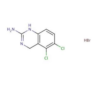 2-Amino-5,6-dichloro-3,4-dihydroquinazoline Hydrobromide - chemical structure image