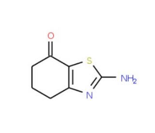 2-Amino-5,6-dihydro-4H-benzothiazol-7-one (CAS 17583-10-7) - chemical structure image
