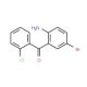 2-Amino-5-bromo-2′-chlorobenzophenone (CAS 60773-49-1) - chemical structure image