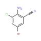2-Amino-5-bromo-3-chlorobenzonitrile - chemical structure image