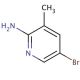 2-Amino-5-bromo-3-methylpyridine (CAS 3430-21-5) - chemical structure image