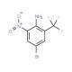 2-Amino-5-bromo-3-nitrobenzotrifluoride (CAS 157026-18-1) - chemical structure image