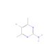 2-Amino-5-bromo-4,6-dimethylpyrimidine (CAS 4214-57-7) - chemical structure image