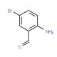 2-Amino-5-bromobenzenecarbaldehyde (CAS 29124-57-0) - chemical structure image