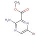 2-Amino-5-bromopyrazine-3-carboxylic Acid Methyl Ester (CAS 6966-01-4) - chemical structure image