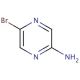 2-Amino-5-bromopyrazine (CAS 59489-71-3) - chemical structure image