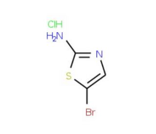 2-Amino-5-bromothiazole HCl (CAS 133692-18-9) - chemical structure image