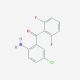 2-Amino-5-chloro-2′,6′-difluoro-benzophenone - chemical structure image