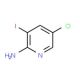 2-Amino-5-chloro-3-iodopyridine (CAS 211308-81-5) - chemical structure image