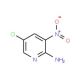 2-Amino-5-chloro-3-nitropyridine (CAS 5409-39-2) - chemical structure image
