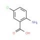 2-Amino-5-chlorobenzoic acid (CAS 635-21-2) - chemical structure image