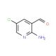 2-Amino-5-chloronicotinaldehyde (CAS 54856-61-0) - chemical structure image