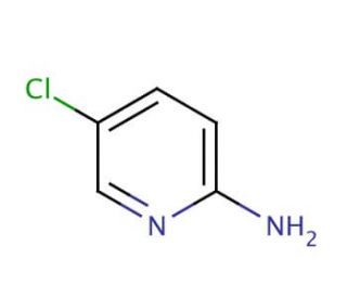 2-Amino-5-chloropyridine (CAS 1072-98-6) - chemical structure image