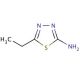 2-Amino-5-ethyl-1,3,4-thiadiazole (CAS 14068-53-2) - chemical structure image