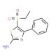 2-Amino-5-ethylsulfonyl-4-phenyl-1,3-thiazole - chemical structure image