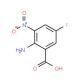 2-amino-5-fluoro-3-nitrobenzoic acid (CAS 177960-62-2) - chemical structure image