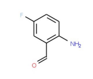 2-Amino-5-fluorobenzaldehyde (CAS 146829-56-3) - chemical structure image