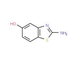 2-Amino-5-hydroxybenzothiazole (CAS 118526-19-5) - chemical structure image