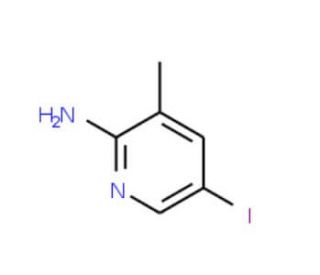 2-Amino-5-iodo-3-methylpyridine (CAS 166266-19-9) - chemical structure image