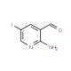 2-Amino-5-iodopyridine-3-carboxaldehyde (CAS 578007-67-7) - chemical structure image