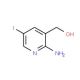 2-Amino-5-iodopyridine-3-methanol (CAS 618107-90-7) - chemical structure image