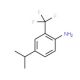 2-Amino-5-isopropylbenzotrifluoride (CAS 87617-29-6) - chemical structure image