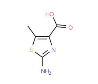 2-Amino-5-methyl-1,3-thiazole-4-carboxylic acid (CAS 688064-14-4) - chemical structure image