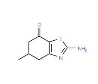2-Amino-5-methyl-4,5,6-trihydrobenzothiazol-7-one - chemical structure image