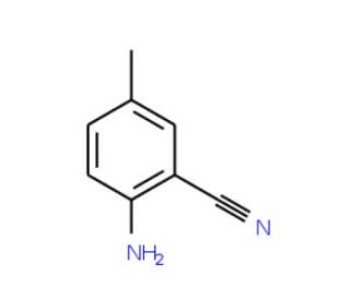 2-Amino-5-methylbenzonitrile (CAS 5925-93-9) - chemical structure image