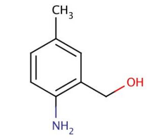 2-Amino-5-methylbenzyl alcohol (CAS 34897-84-2) - chemical structure image