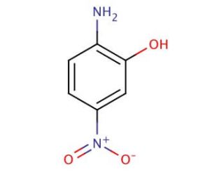 2-Amino-5-nitrophenol (CAS 121-88-0) - chemical structure image