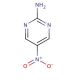 2-Amino-5-nitropyrimidine (CAS 3073-77-6) - chemical structure image