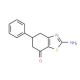 2-Amino-5-phenyl-5,6-dihydro-1,3-benzothiazol-7(4H)-one - chemical structure image